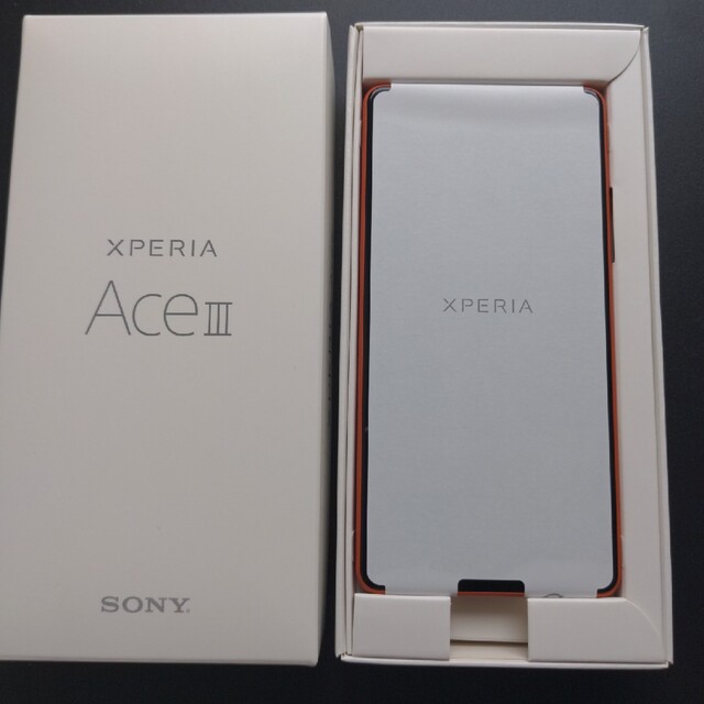 SONY Xperia Ace III  ブリックオレンジ Ｙ!mobileスマホ家電カメラ