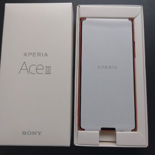 エクスペリア(Xperia)のSONY Xperia Ace III  ブリックオレンジ Ｙ!mobile(スマートフォン本体)