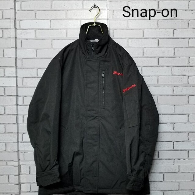 【Snap-on】スナップオン　刺繍ビッグロゴ　ジャケット　ハーフコート　企業物 メンズのジャケット/アウター(その他)の商品写真