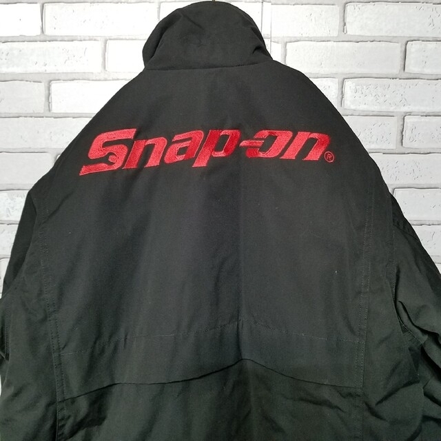 【Snap-on】スナップオン　刺繍ビッグロゴ　ジャケット　ハーフコート　企業物 メンズのジャケット/アウター(その他)の商品写真