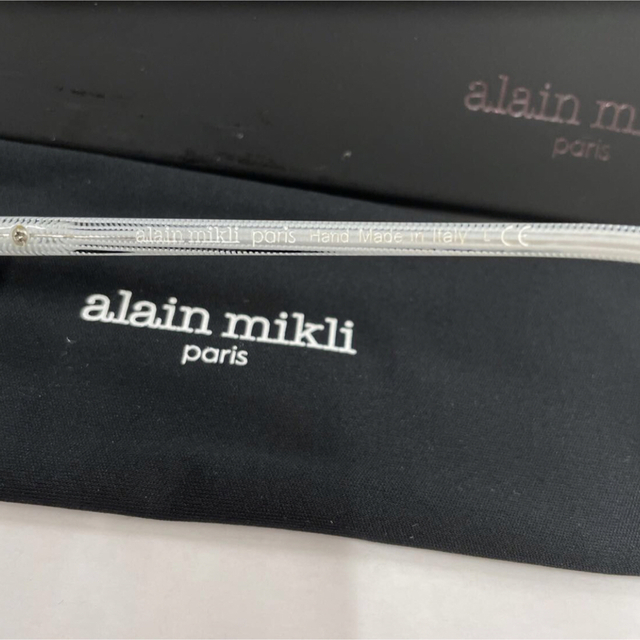alanmikli(アランミクリ)のメガネフレーム　アランミクリ　黒ベース　A03082 51□15 140 メンズのファッション小物(サングラス/メガネ)の商品写真