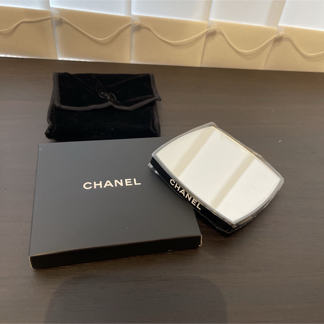 【未使用】非売品⭐︎CHANELシャネル⭐︎両面コンパクトミラー ノベルティ 鏡