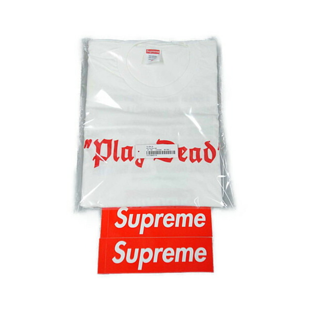 定番HOT】 supreme シュプリーム Play Dead Tee白S新品 QhrcJ-m67853849007 