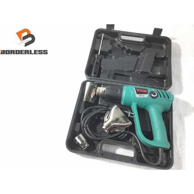 RYOBI - ☆美品☆RYOBI リョービ ホットエアガン HAG-1551 本体 RYOBI - ☆美品☆RYOBI リョービ ホットエアガン HAG-1551 本体
