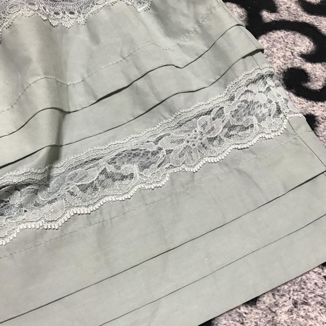 SNIDEL(スナイデル)のSALE♡snidel グリーンスカート レディースのスカート(ミニスカート)の商品写真