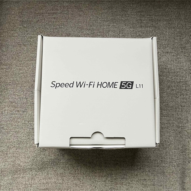 ホームルーター Speed Wi-Fi HOME 5G L11 スマホ/家電/カメラのスマホ/家電/カメラ その他(その他)の商品写真