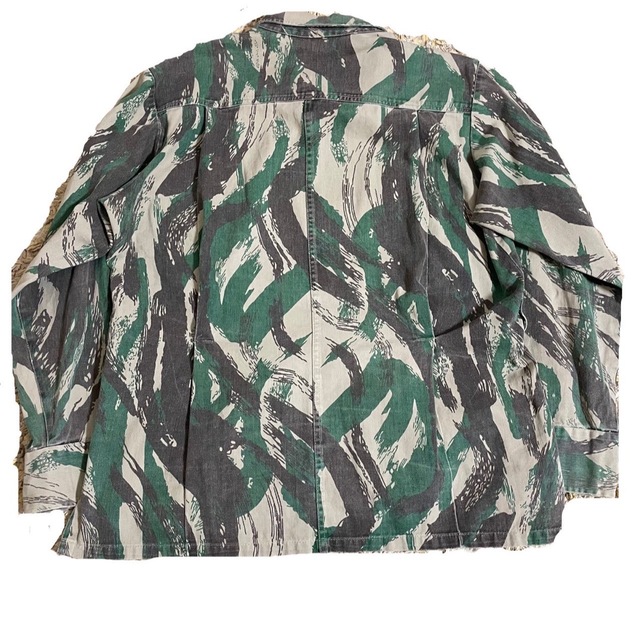 90s 古着 ヴィンテージ ミリタリージャケット シャツジャケット カモフラ メンズのジャケット/アウター(ミリタリージャケット)の商品写真