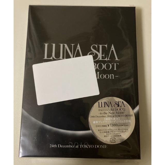 LUNA SEA REBOOT-2010 at TOKYO DOME初回版DVD