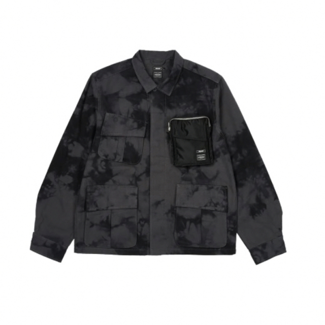 メンズL PALACE PORTER Jacket "Black Wave Dye"