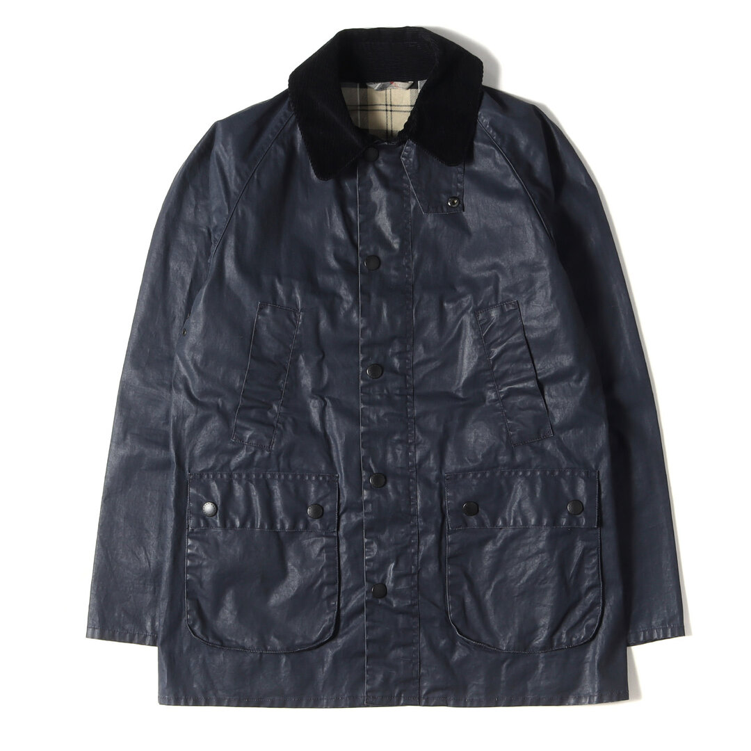 BARBOUR バブアー ジャケット ビデイル デュラリネン ノンワックスジャケット SL BEDALE DURALINEN ネイビー 紺 38(M) アウター ブルゾン コート 【メンズ】