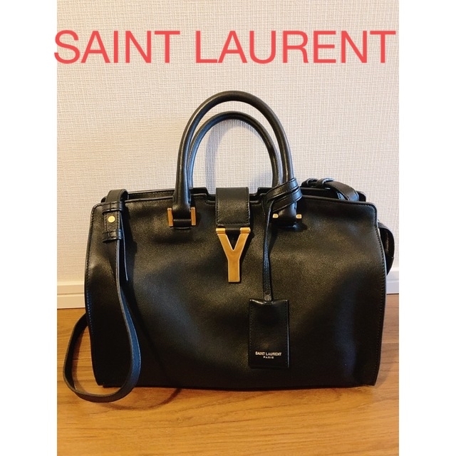 YVES SAINT LAURENT  Yライン カバス ハンドバッグ 2WAY