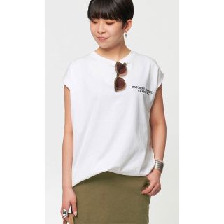 エーピーストゥディオ(AP STUDIO)のAP STUDIO 【AMERICANA/アメリカーナ】エンブロイダリーTシャツ(Tシャツ(半袖/袖なし))