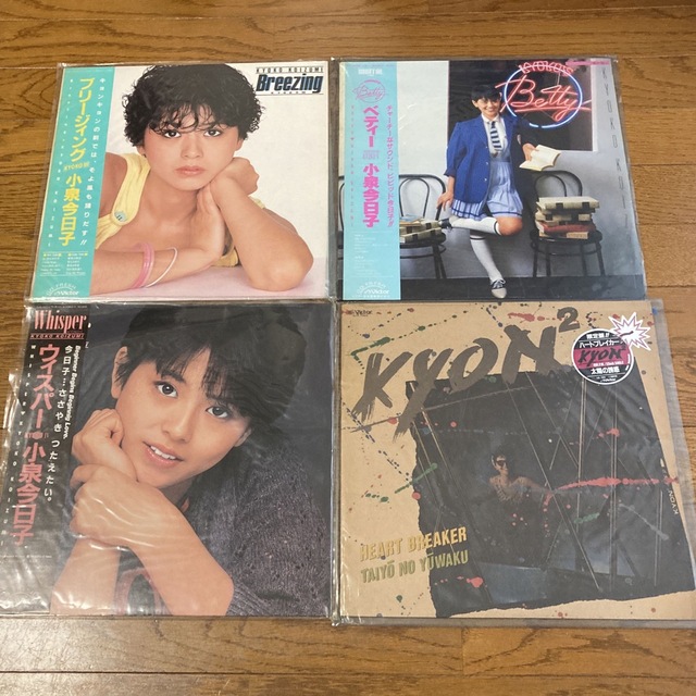 Victor(ビクター)の小泉今日子　レコード　4枚セット エンタメ/ホビーのCD(ポップス/ロック(邦楽))の商品写真