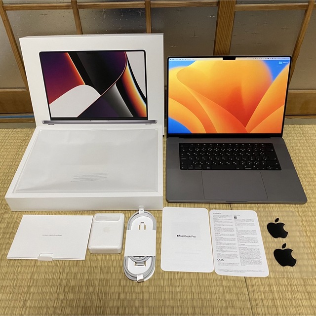 MacBookPro 2021 16インチ M1 Max 64GB 1TBSSD