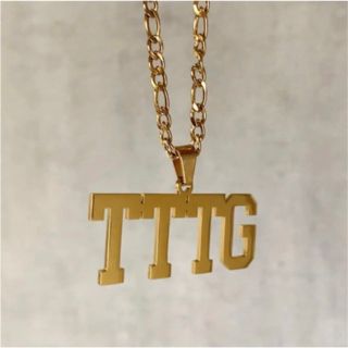 TTTGネックレス ゴールド 完成品 TTTG ネックレス 即納(ネックレス)