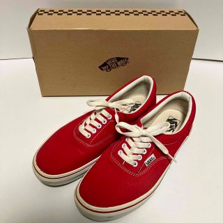 エラ(ERA（VANS）)のVANS ERA 赤　V95CLA US4Hto12 NORMAL(スニーカー)