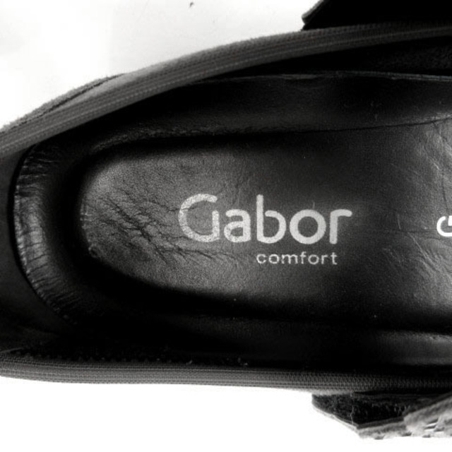 Gabor(ガボール)のGabor パンプス ストラップ ラインストーン スウェード グレー 4 レディースの靴/シューズ(ハイヒール/パンプス)の商品写真