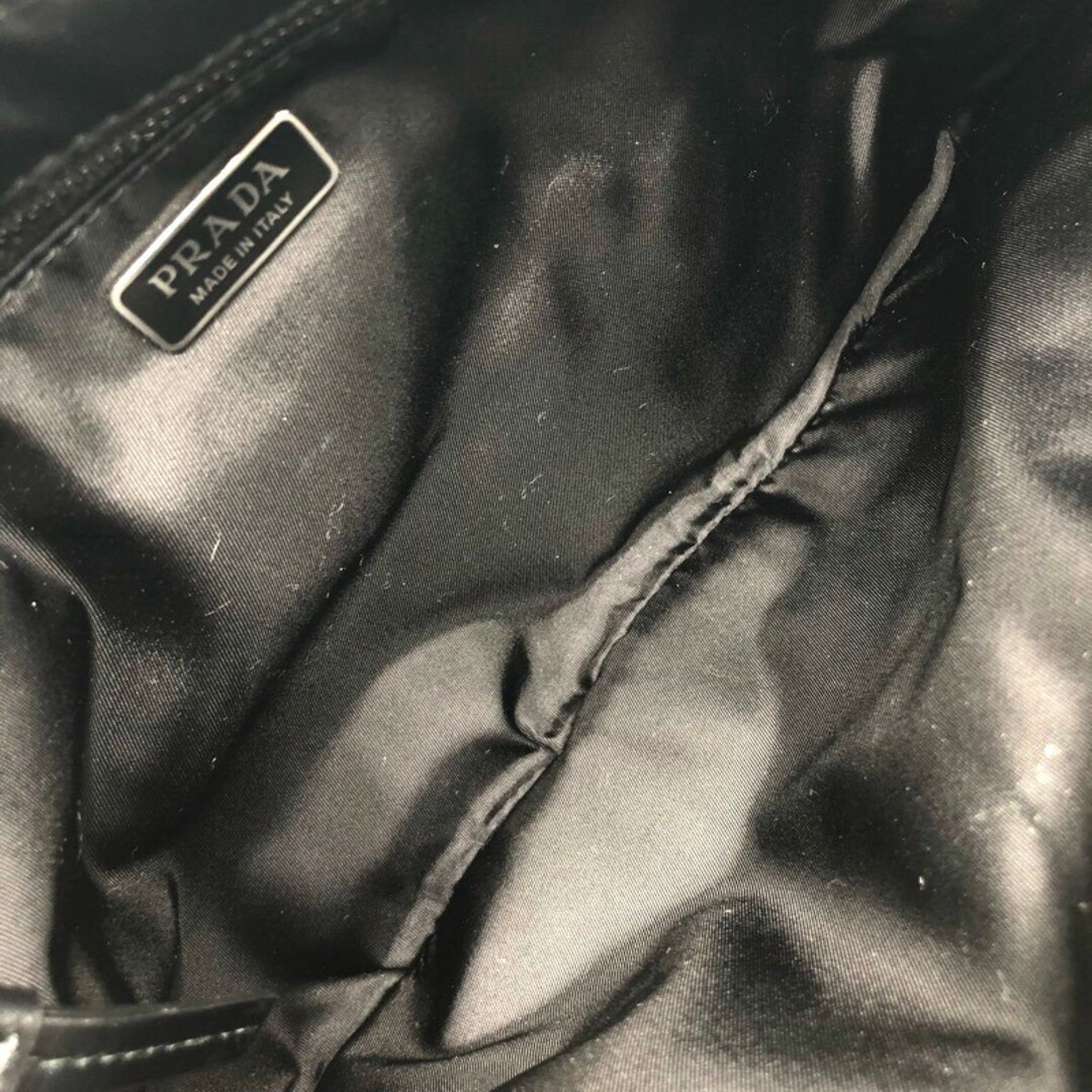 プラダ PRADA チェーンショルダーバッグ 1BF081 ブラック ナイロン レディース ショルダーバッグ 3