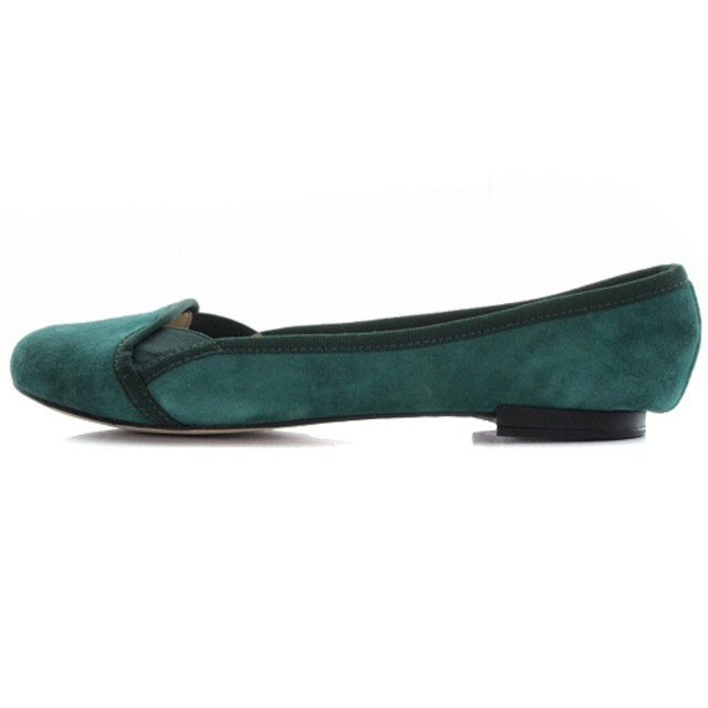 repetto - レペット バレエシューズ スエード パンプス 36.5 23cm 緑の
