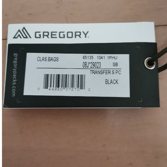 Gregory(グレゴリー)のGREGORY Transfer Shoulder S Black メンズのバッグ(ショルダーバッグ)の商品写真