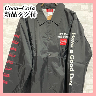 【Coca–Cola】コカコーラ企業　裏トリコットナイロンジャケット　ブルゾン
