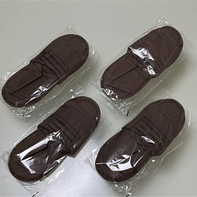 ★送料無料、未使用★ホテル アメニティ使い捨てスリッパ4足 | フリマアプリ ラクマ