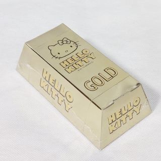 ハローキティ(ハローキティ)のハローキティ 大黄金展 ノベルティ メモ帳 HELLO KITTY(キャラクターグッズ)