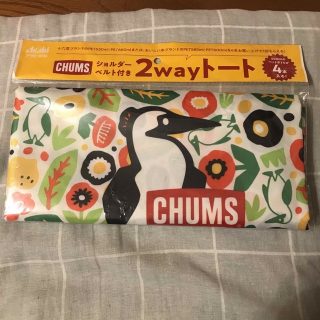 CHUMS(チャムス)の一六茶×CHUMS  ショルダーベルト付き2wayトート エンタメ/ホビーのコレクション(ノベルティグッズ)の商品写真