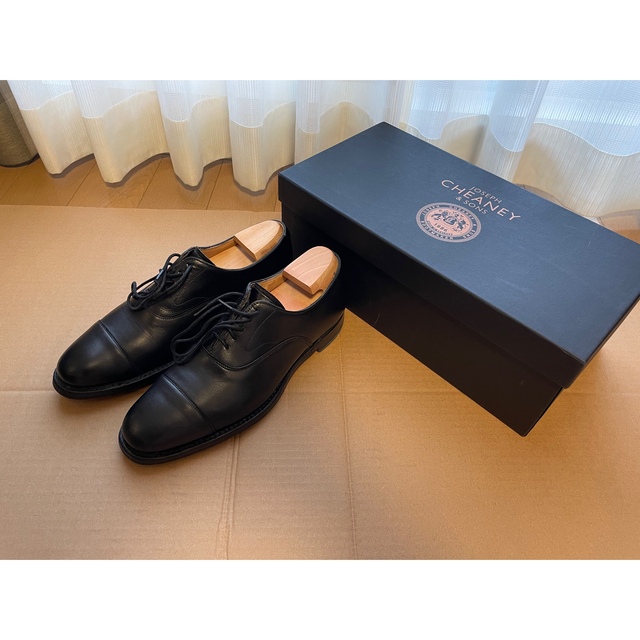 CHEANEY チーニー ブラック ストレートチップ ALFRED サイズ6 ずっと気