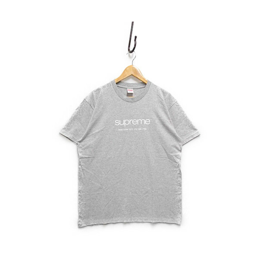 SUPREME シュプリーム 20SS Shop Tee ショップ ロゴ 半袖Ｔシャツ グレー サイズL 正規品 / 28065