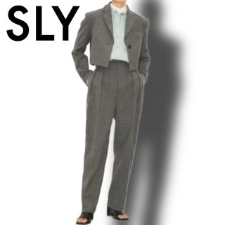 SLY 【THROW】セットアップ　上下セット　グレー