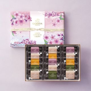 ゴディバ(GODIVA)の定価4536円 GODIVA ゴディバ サブレショコラ 桜 (15個入) 未開封(菓子/デザート)