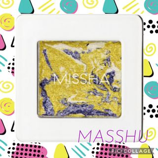 ミシャ(MISSHA)の【新品未開封】MISSHA グリッタープリズムシャドウ カナリアプリズム(アイシャドウ)