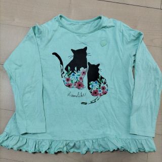 ベルメゾン(ベルメゾン)のベルメゾン　猫　長袖Ｔシャツ　140(Tシャツ/カットソー)