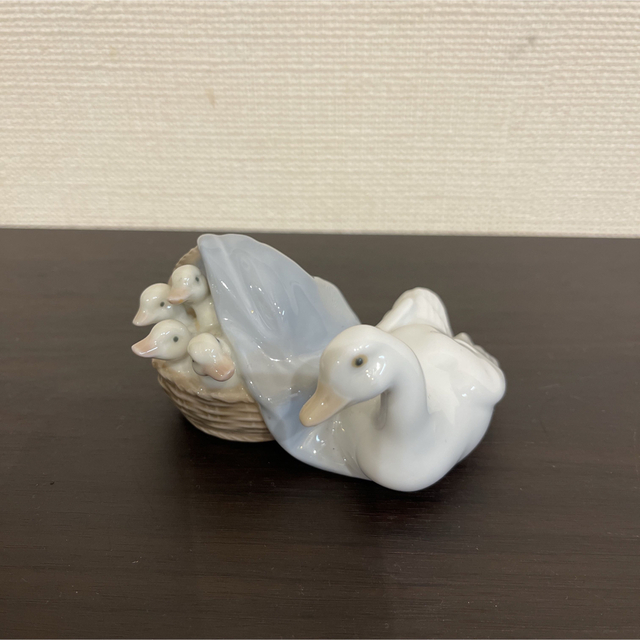 【美品】リヤドロ アヒルの家族 LLADRO あひる フィギュリン LLADRO