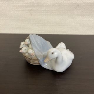 【美品】リヤドロ アヒルの家族 LLADRO あひる フィギュリン LLADRO(置物)