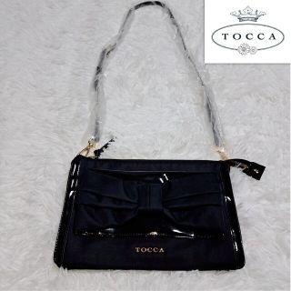 【完売品】TOCCA トッカ 2way ショルダーバック ハンドバッグ ブラック