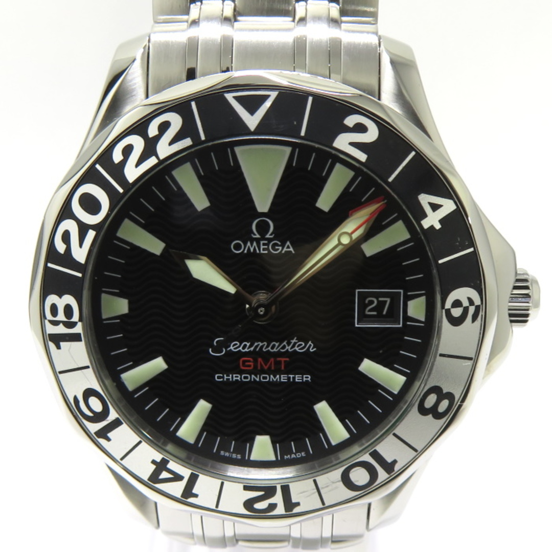 OMEGA シーマスター300 GMT ジェリーロペスモデル 自動巻き SS