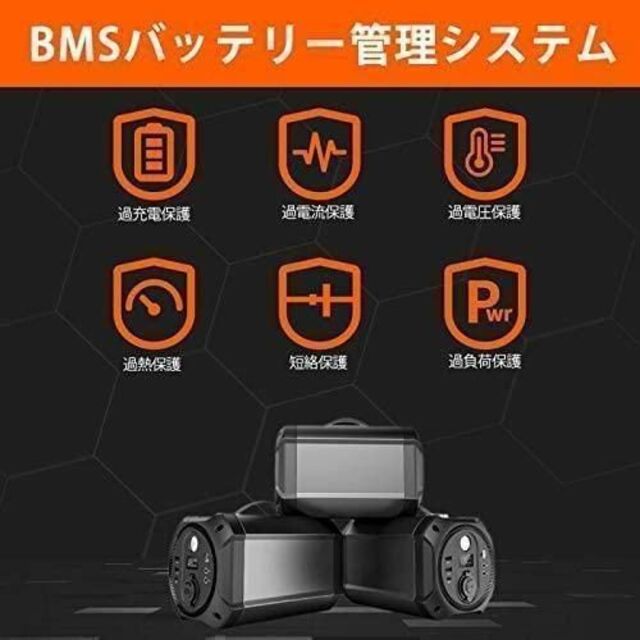 ポータブル電源 大容量 75000mAh 278Wh キャンプ 災害 蓄電池