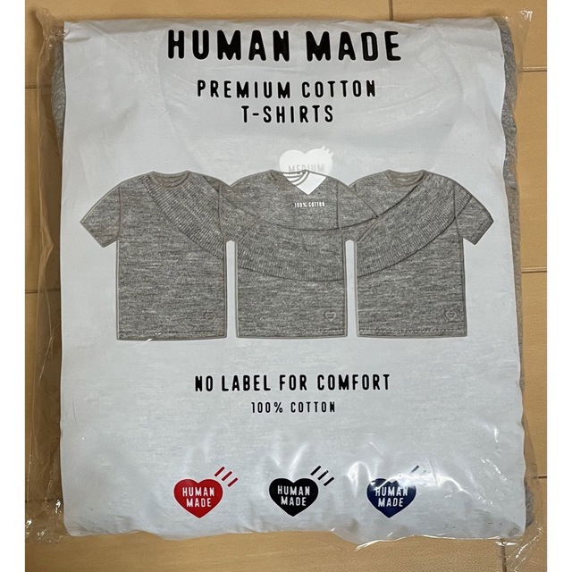 HUMAN MADE(ヒューマンメイド)のHumanMade 3-PACK T-SHIRT SET メンズのトップス(Tシャツ/カットソー(半袖/袖なし))の商品写真