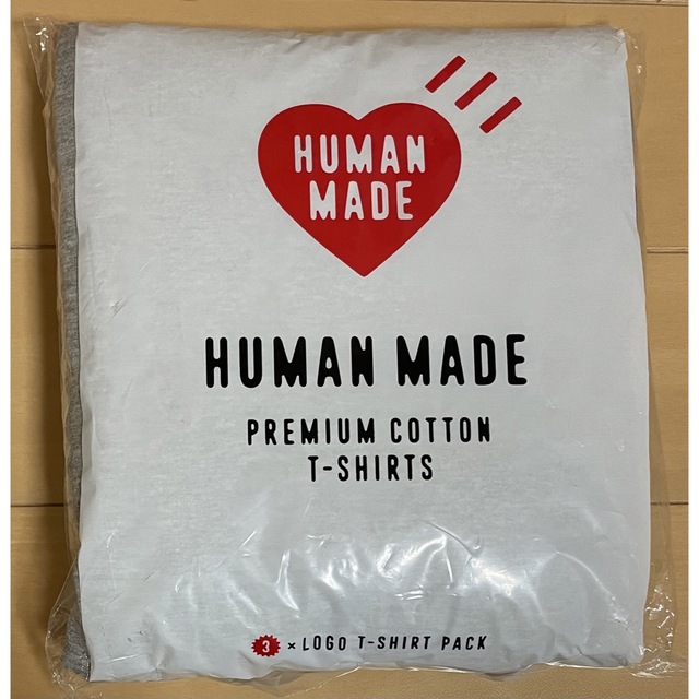 HUMAN MADE(ヒューマンメイド)のHumanMade 3-PACK T-SHIRT SET メンズのトップス(Tシャツ/カットソー(半袖/袖なし))の商品写真