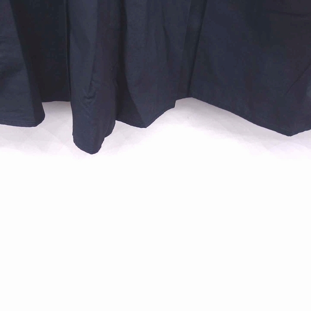 ef-de(エフデ)のエフデ フレア スカート ひざ丈 薄手 バックジップ 9 ネイビー 紺 レディースのスカート(ひざ丈スカート)の商品写真