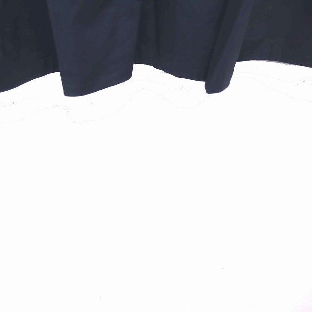 MACPHEE(マカフィー)のマカフィー トゥモローランド フレア スカート ひざ丈 薄手 36 ネイビー レディースのスカート(ひざ丈スカート)の商品写真
