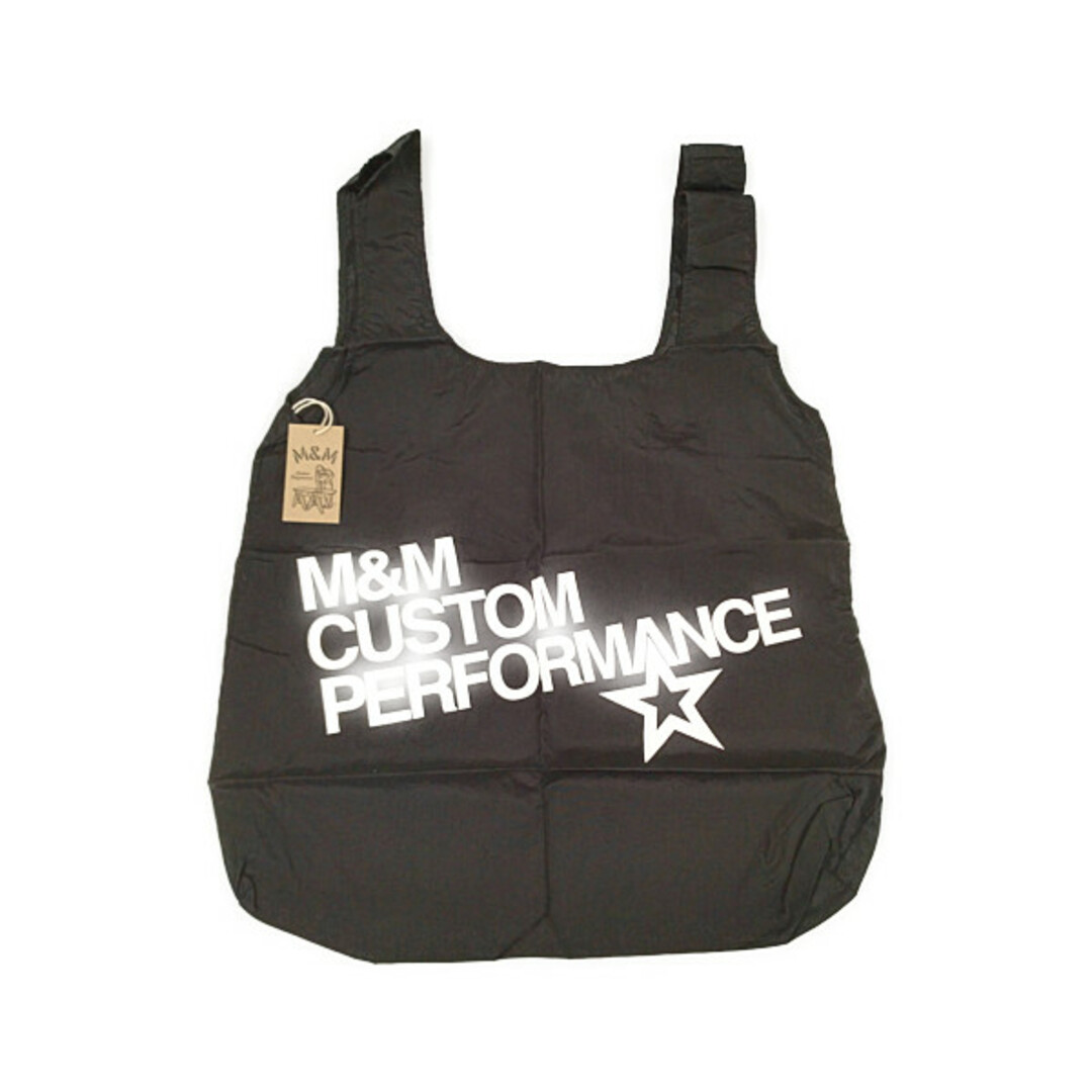 M&M エムアンドエム CUSTOM PERFORMANCE ECO BAG ナイロン エコ トートバッグ 黒 正規品 / B3020