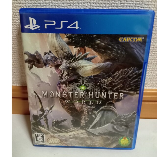 CAPCOM(カプコン)の(中古)モンスターハンター：ワールド PS4 エンタメ/ホビーのゲームソフト/ゲーム機本体(その他)の商品写真