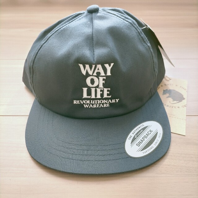 RATS(ラッツ)のRATS EMBROIDERY CAP ''WAY OF LIFE" ラッツ メンズの帽子(キャップ)の商品写真