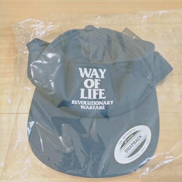 RATS(ラッツ)のRATS EMBROIDERY CAP ''WAY OF LIFE" ラッツ メンズの帽子(キャップ)の商品写真