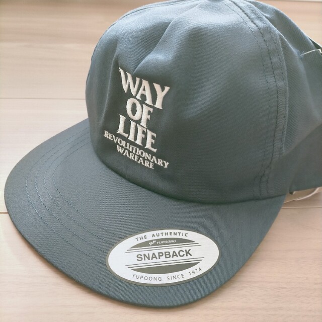 RATS(ラッツ)のRATS EMBROIDERY CAP ''WAY OF LIFE" ラッツ メンズの帽子(キャップ)の商品写真