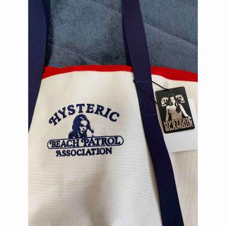 ヒステリックグラマー(HYSTERIC GLAMOUR)の正規店購入 新品 HYSTERIC GLAMOUR バッグ　ホワイト(トートバッグ)