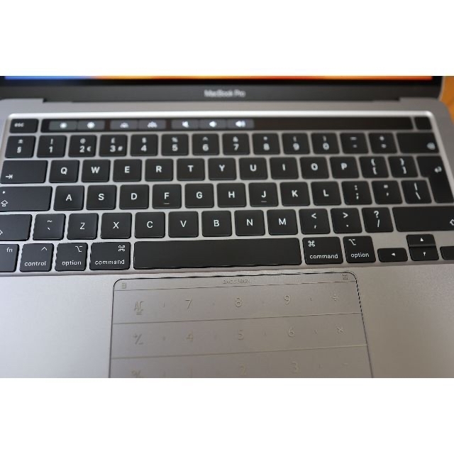 値下げ】ＭacBook Pro13”（M1,16GB,512GB,UKキー） - ノートPC